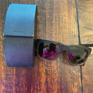 Prada tortoise shell sunglasses